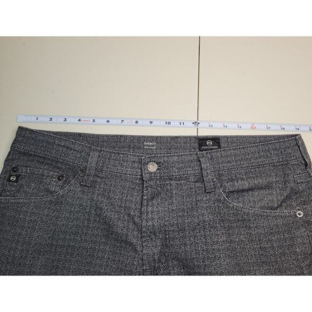 AG Everett Slim Straight Pants Gray‎ 36x34 Adriano Goldschmied Mens Stretch - Picture 6 of 10